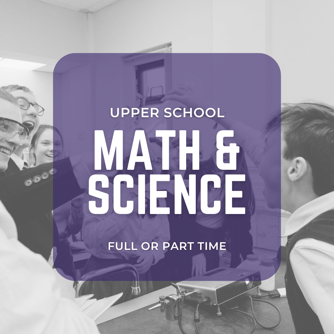 Math & Science Position